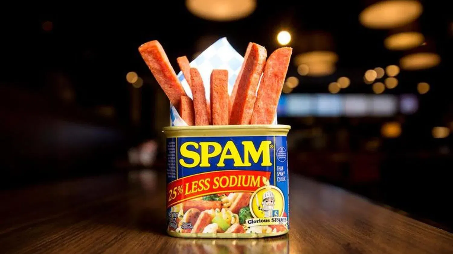 Spam Fries Live Food Station 1