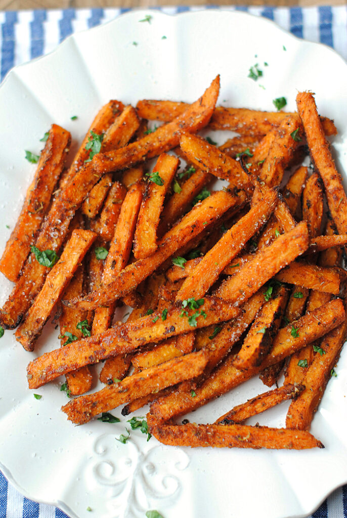 Sweet Potato Fries Live Station