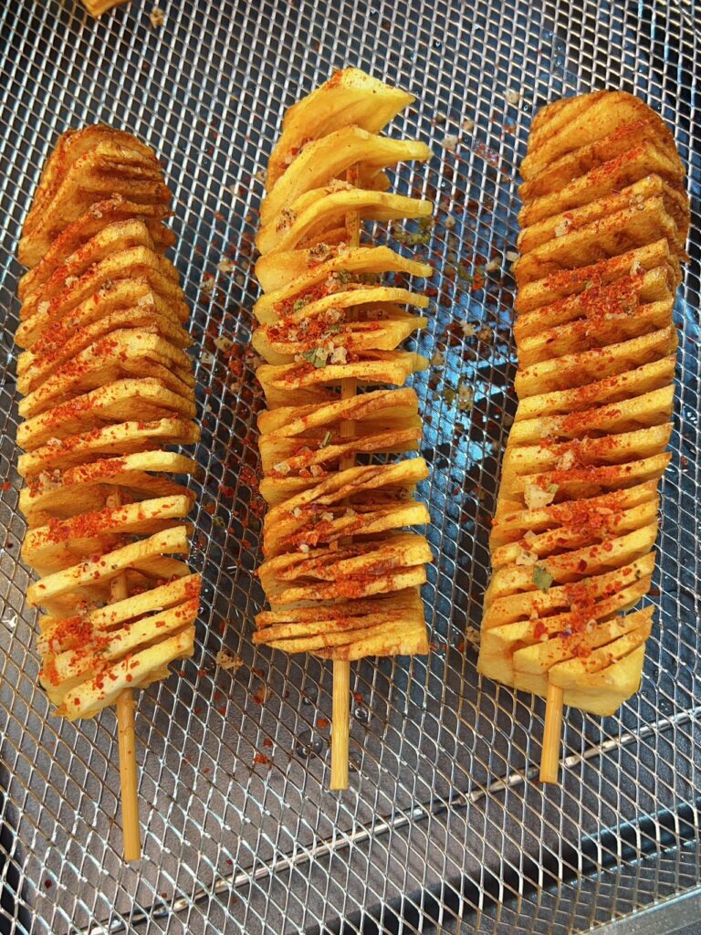 Twister Potato Live Food Station