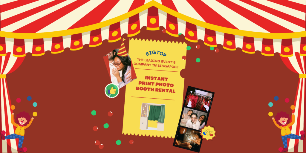 Instant Print Photo Booth Rental in Singapore