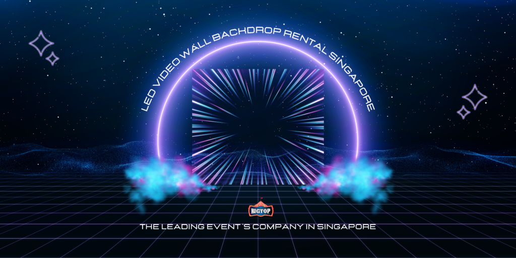LED Video Wall Backdrop Rental Singapore