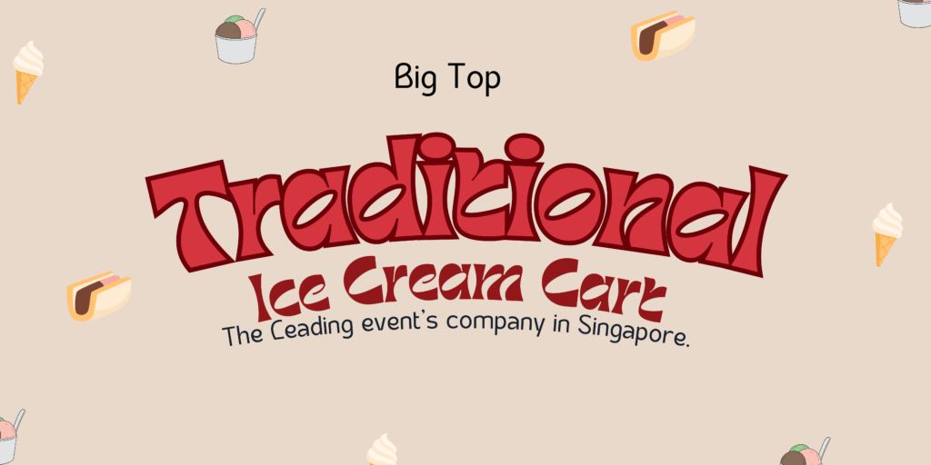 Traditional Ice Cream Cart Rental Singapore 1