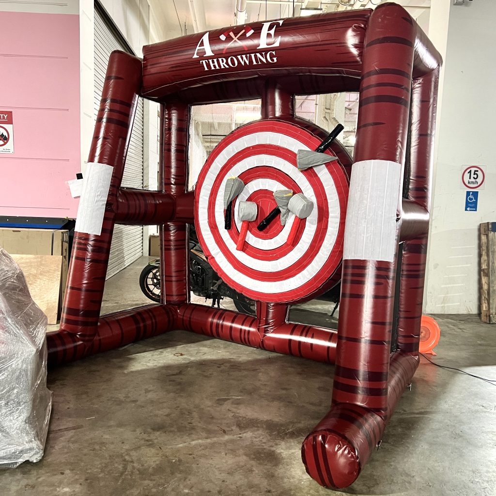 Inflatable Axe Throwing
