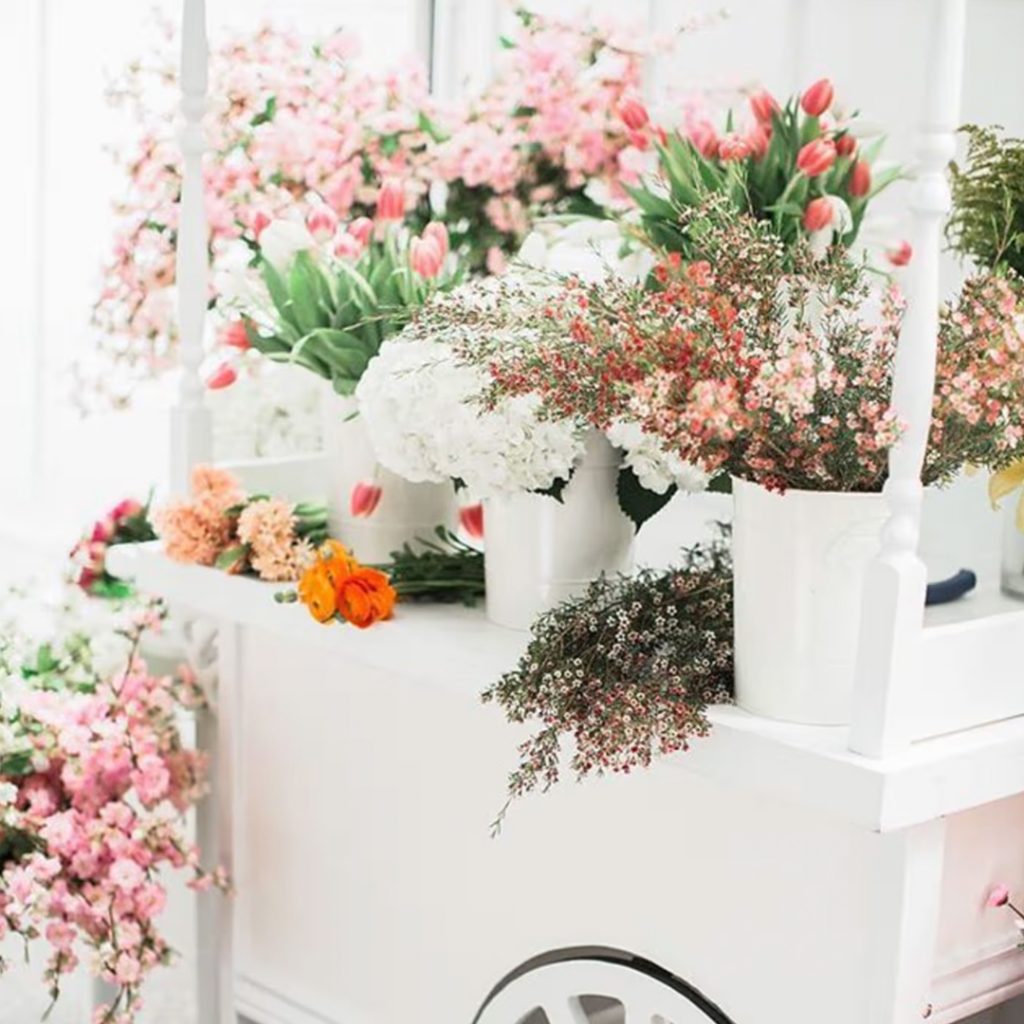 Live Flower Bar Station Rental Singapore 1