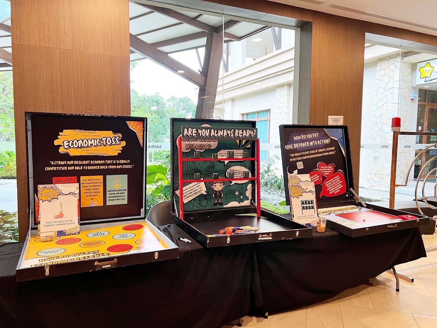 educational carnival games stall rental for school carnival Singapore