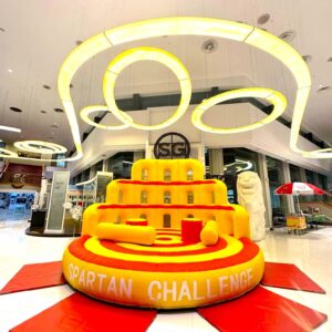 Inflatable Spartan Challenge