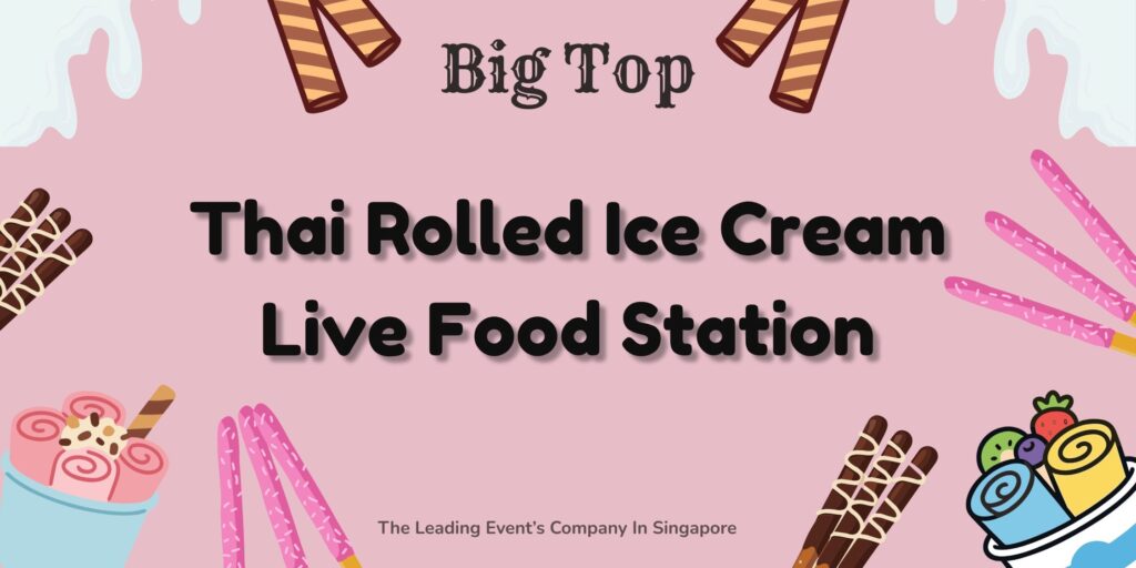 Ice Cream Roll Live Station