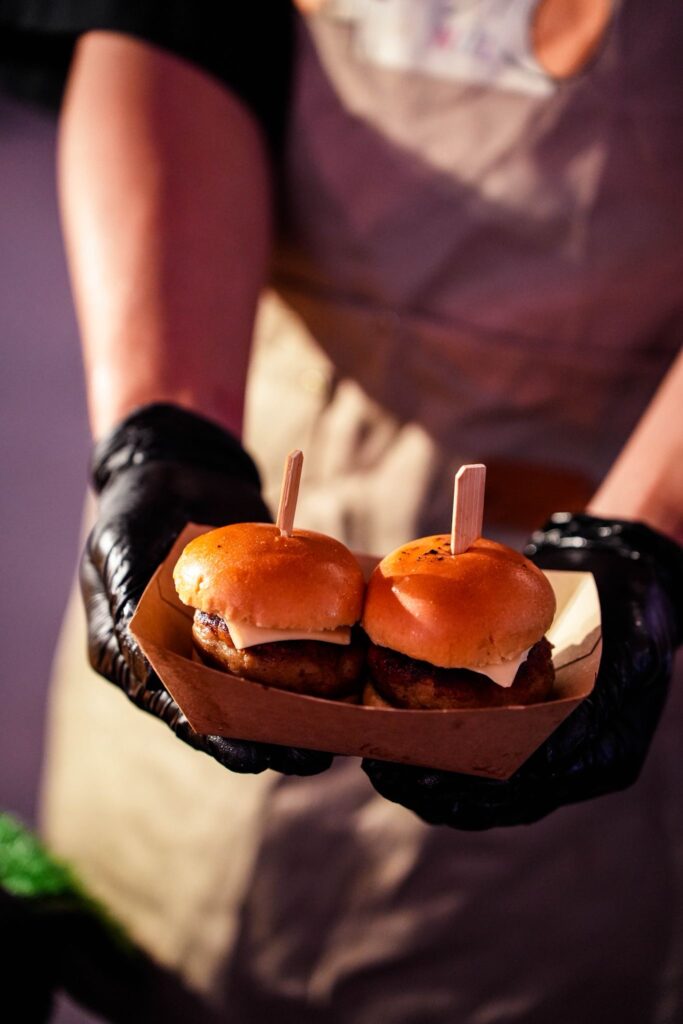Burger Slider Live Station 2