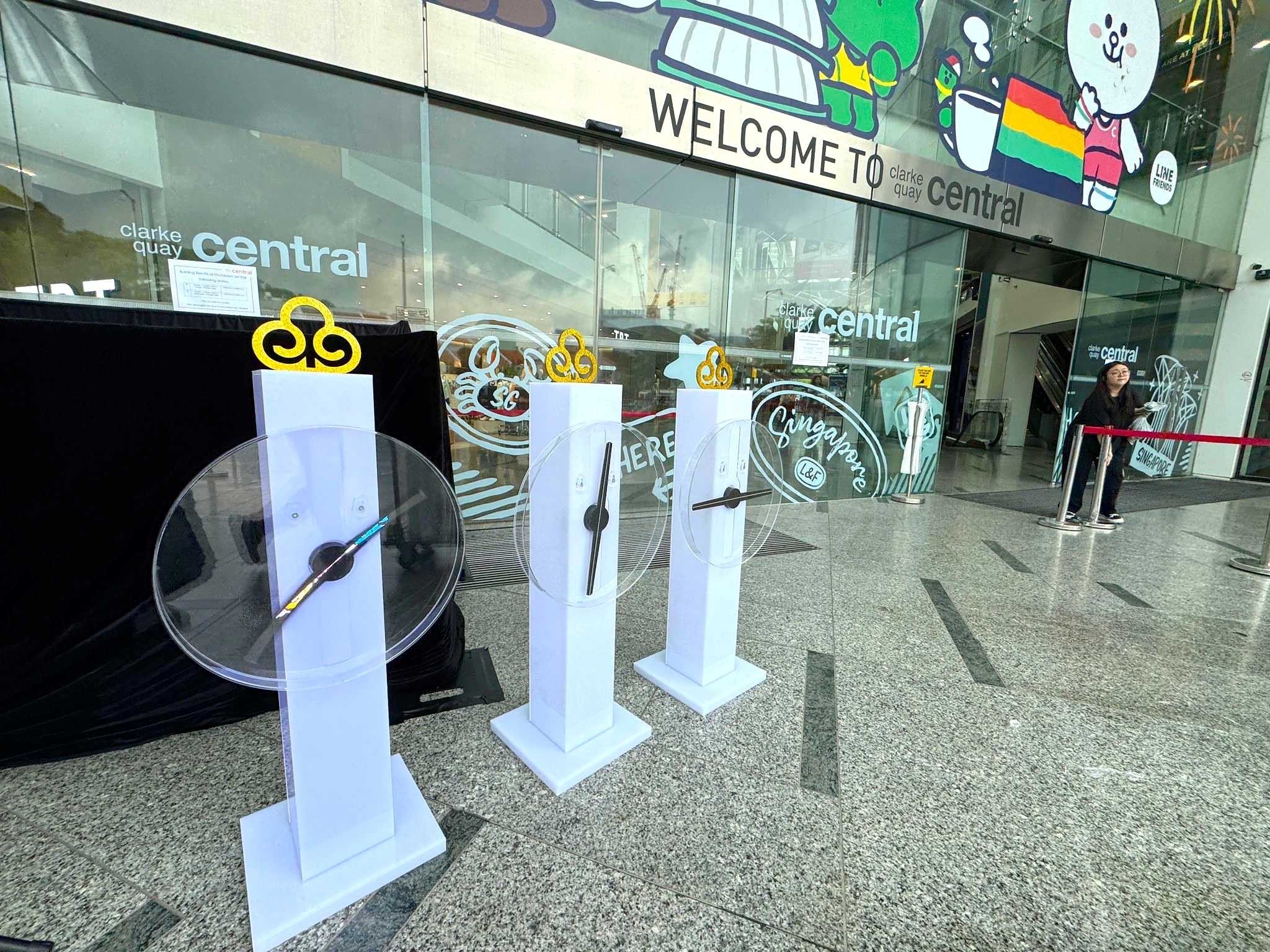 Key lighted pedestal launch mechanism rental Singapore