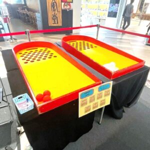 Can Knockdown booth included in Carnival Games Singapore rental
