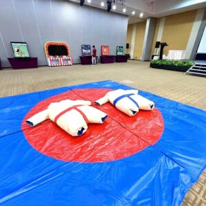 Classic ring toss Carnival Games Singapore booth setup