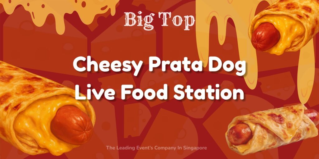 Cheese Prata Dog Live Food Station