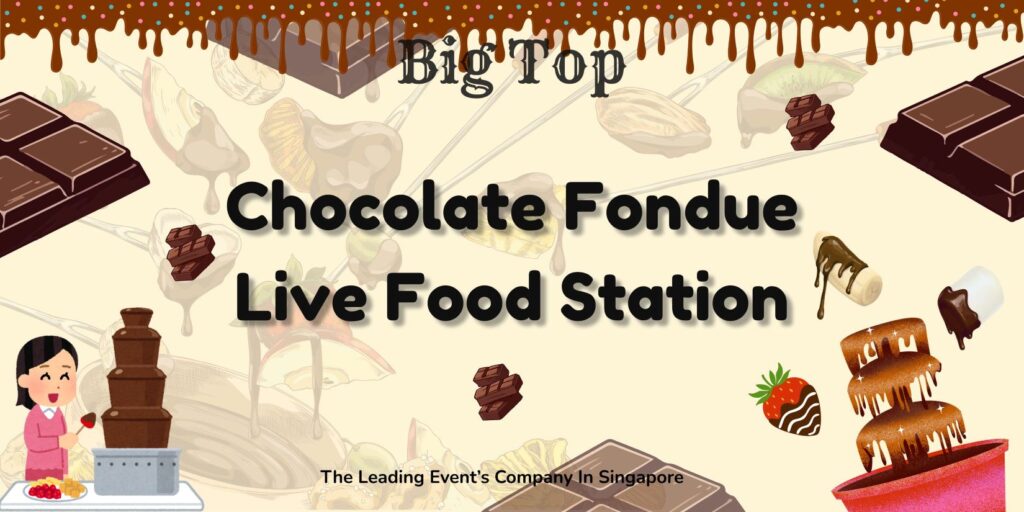 Chocolate Fondue Live Food Station