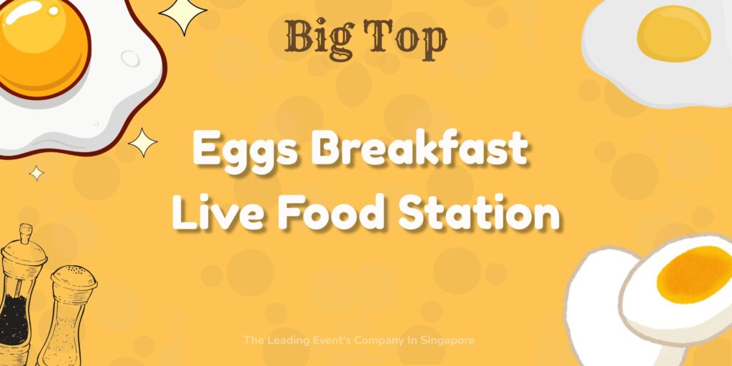 Breakfast Eggs Live Food Station