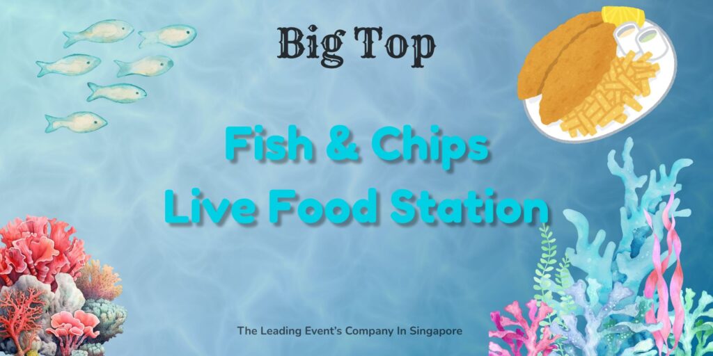 Fish and Chips Live Food Station