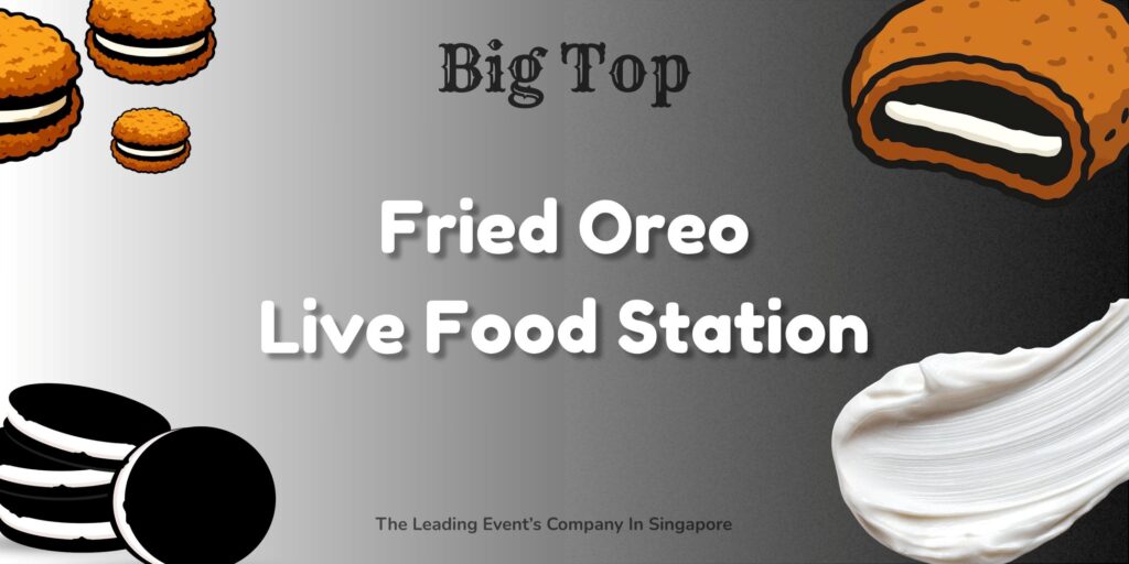 Fried Oreo Live Food Station 1 Fried Oreo Live Food Station