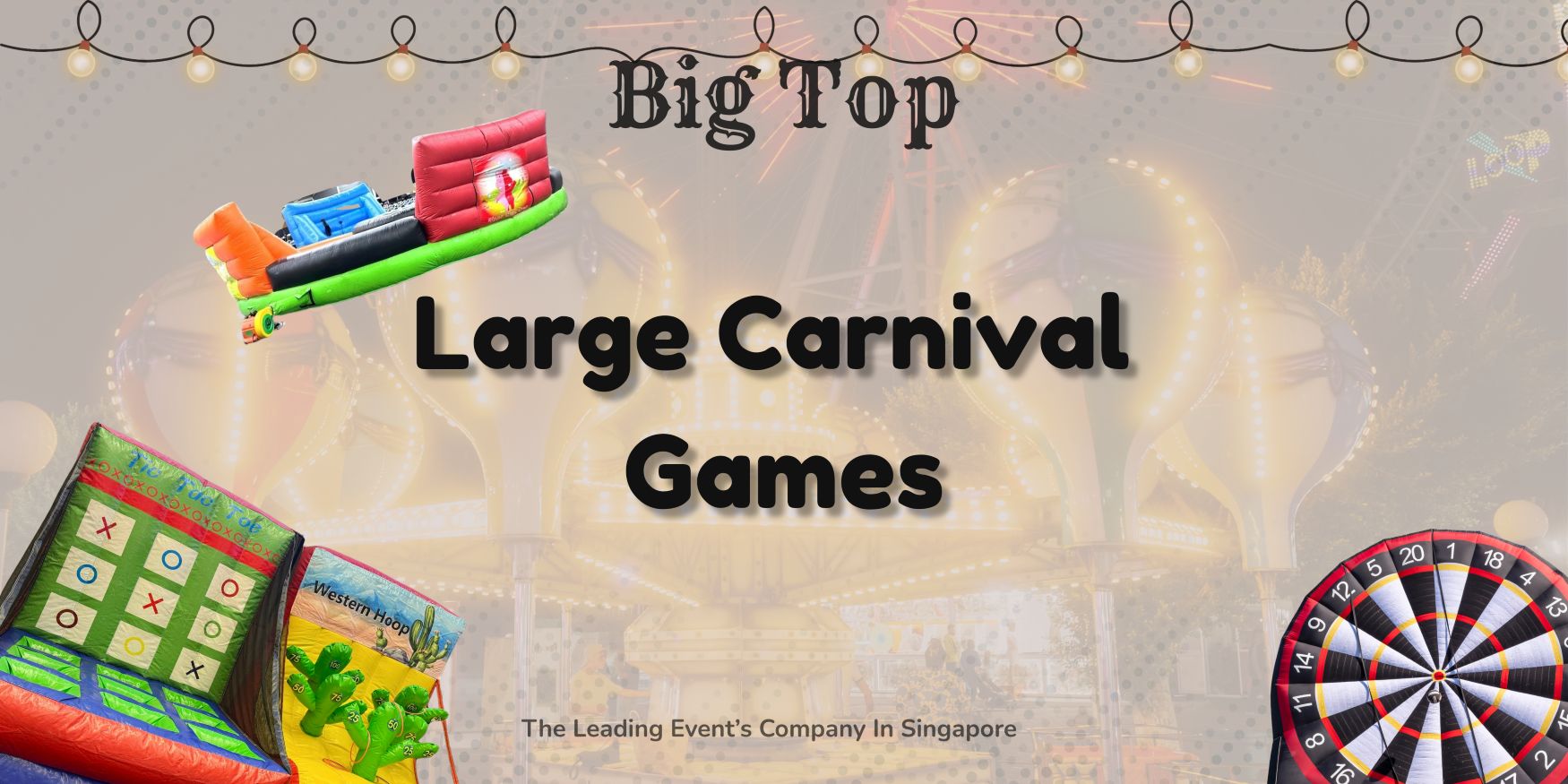 Large Carnival Games Rental Singapore 1