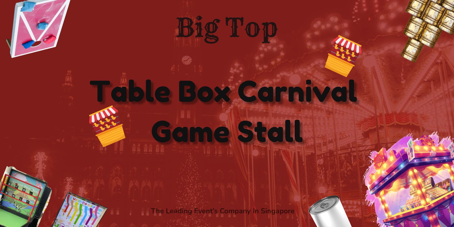 Table Box Carnival Game Stalls 1