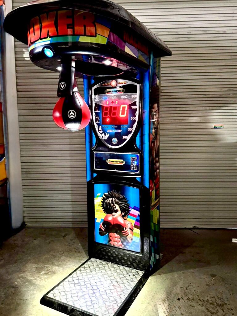 New Arcade Punching Machine for rent in Singapore