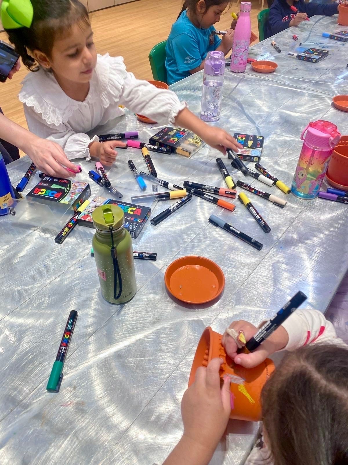 Kids art and craft painting workshop Fringe Activities Singapore party