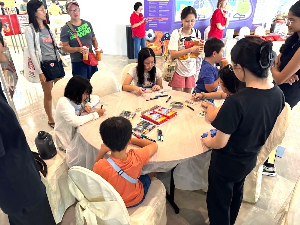 Kids arts and crafts Fringe Activities Singapore family day station