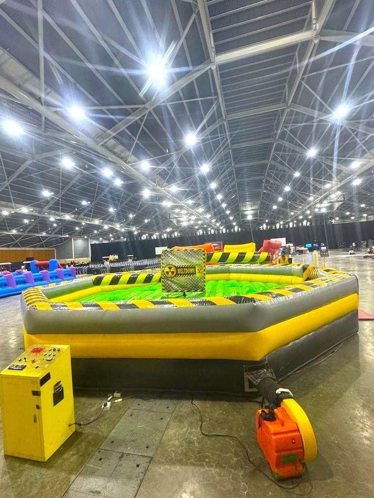 Large venue Meltdown inflatable carnival ride rental Singapore