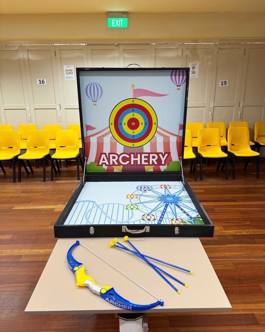 Carnival Games Singapore for Wedding Receptions: A Complete Booth Selection Guide 7 Portable archery target carnival game rental Singapore