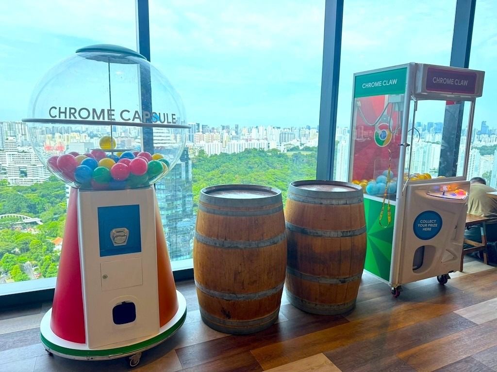 Arcade Games Singapore: The Ultimate Rental Guide for 2026 Events 12 Custom branded capsule and claw machine for corporate event Singapore