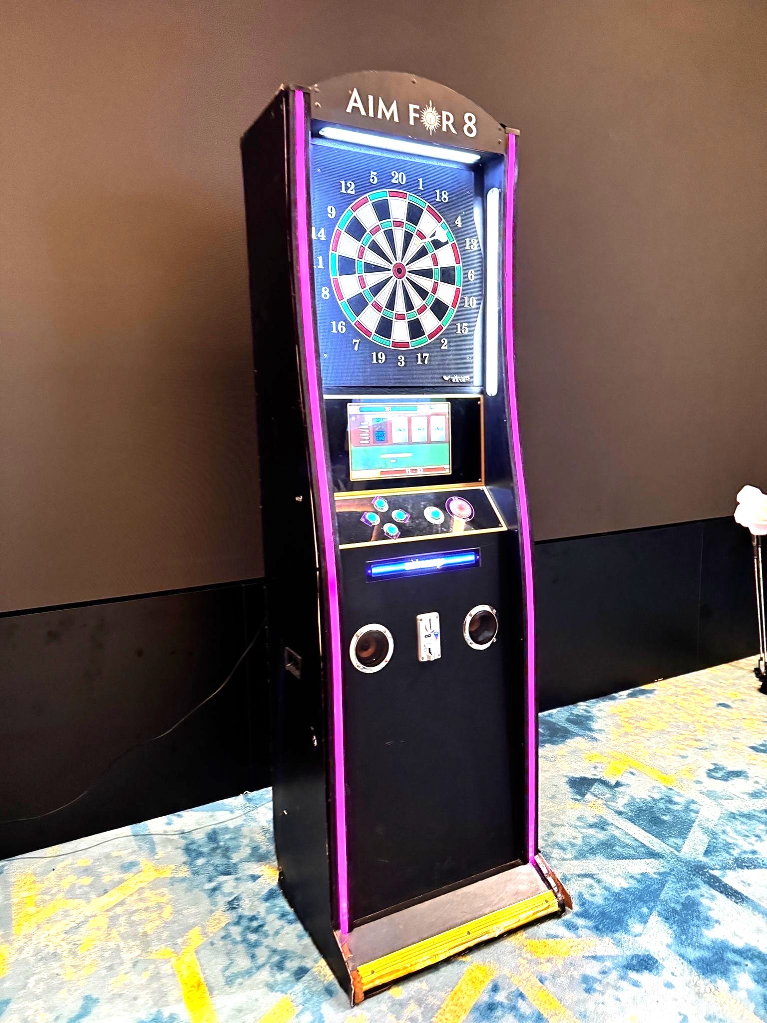 Arcade Games Singapore: The Ultimate Rental Guide for 2026 Events 11 Electronic Aim For 8 dart machine arcade rental Singapore