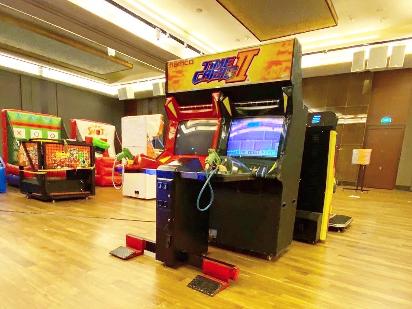 Arcade Games Singapore: The Ultimate Rental Guide for 2026 Events 8 Time Crisis arcade machine rental for corporate event Singapore