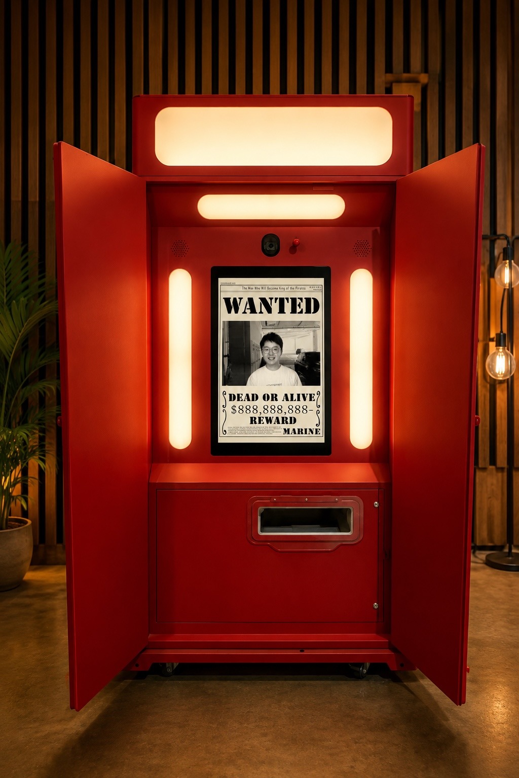 Newspaper Photobooth Rental in Singapore