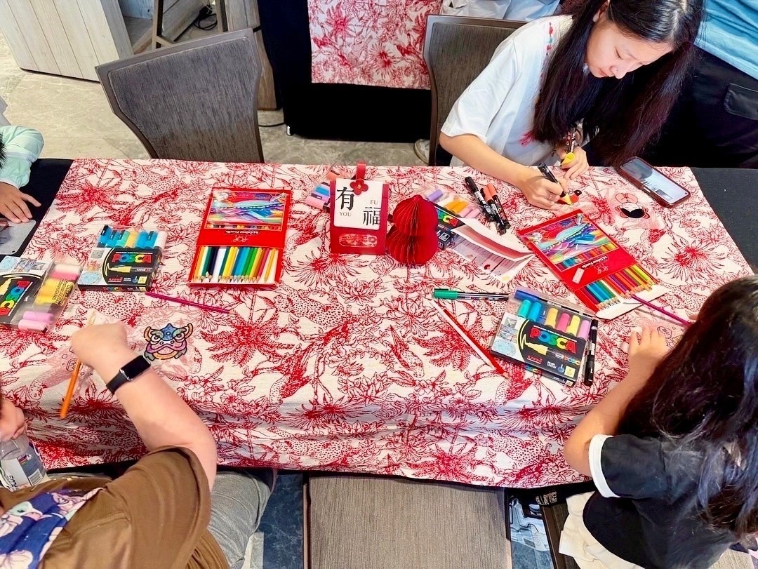 Chinese New Year art and craft fringe activity workshop in Singapore