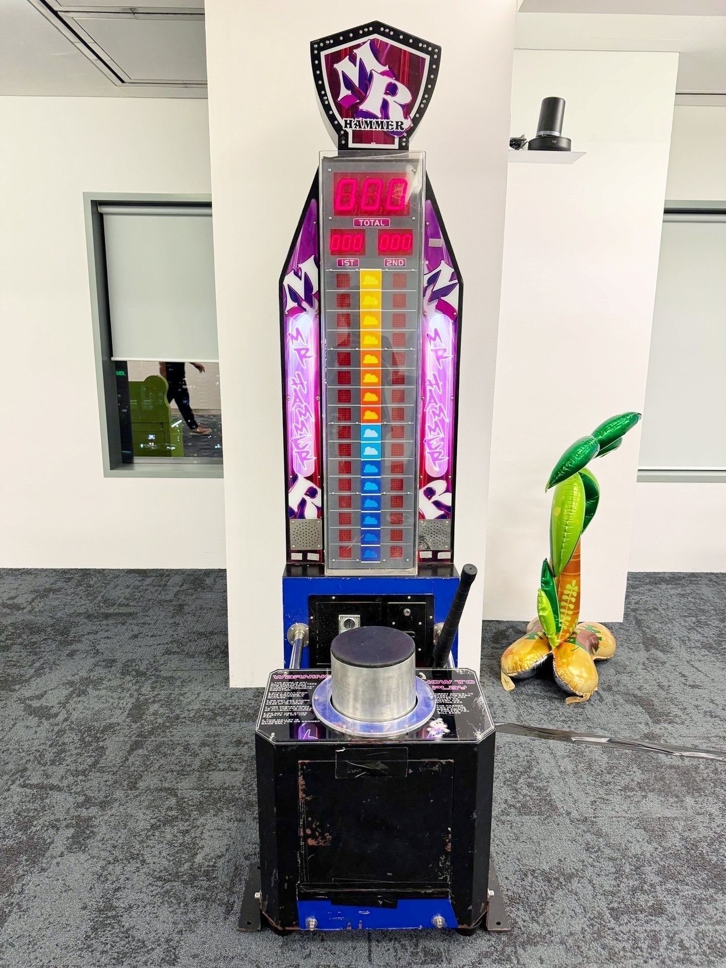 Arcade Game Machine Singapore: Corporate Event Player Flow Checklist 2026 7 Mr Hammer strength arcade game machine Singapore corporate event rental