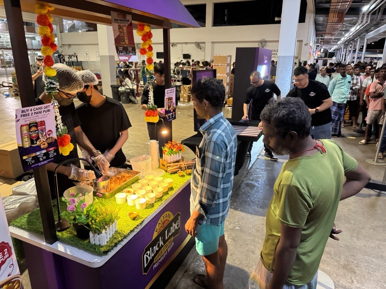 Live Food Stations In Singapore 44 Pani Puri Live Station Catering in Singapore