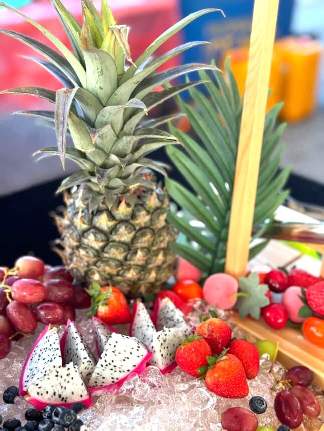 fruit platter live station — Fruit Platter Live Station
